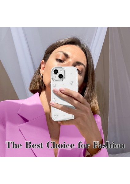 Realme Note 60 Kılıf Kamera Koruyucu Simli Yıldız Desenli Kabartmalı Şeffaf Slikon Kapak indirimleri