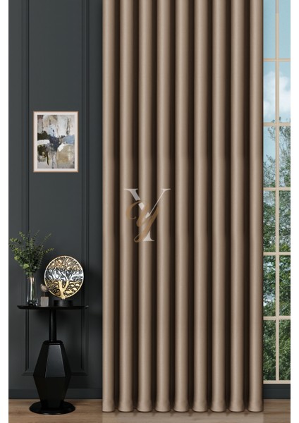 Blackout Fon Perde V-2005 Açık Vizon fiyatları