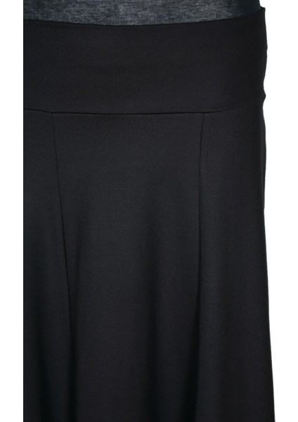 Kadın Laden Korsajlı Çelikli Orta Kalın 6 Parçalı Siyah Etek fiyatları