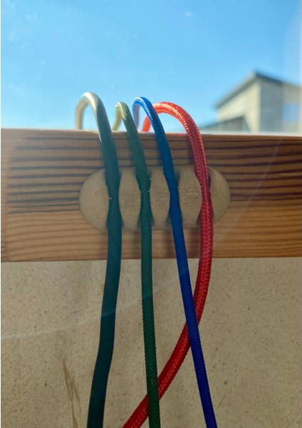 3D Baskı Masaüstü Kablo Tutucu Organizer