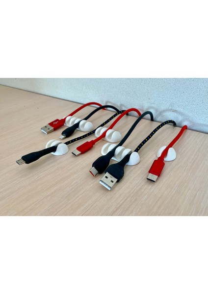 3D Baskı Masaüstü Kablo Tutucu Organizer modelleri