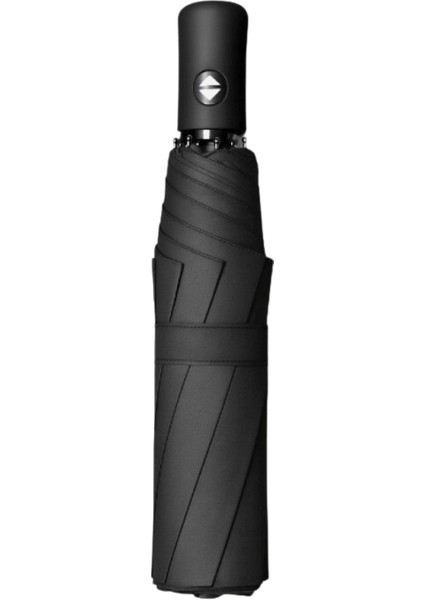 Şemsiye, Otomatik, Kompakt, 8 Tel, Güçlendirilmiş, Yağmur Koruyucu, Siyah fiyatları