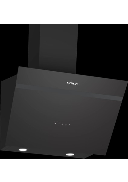 LC66KPJ60T IQ300 Duvar Tipi Davlumbaz 60 cm Siyah Cam