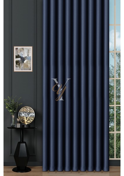 Blackout Fon Perde V-2034 Saks Mavisi fiyatları
