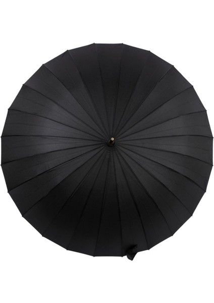 Rüzgar Dayanıklı 1.kalite Fiber 24 Tel Lux Şemsiye Siyah MPR1031 fiyatları