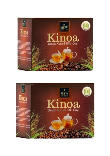 Kinoa Çayı 40 Lı Süzen Poşet 2 Paket