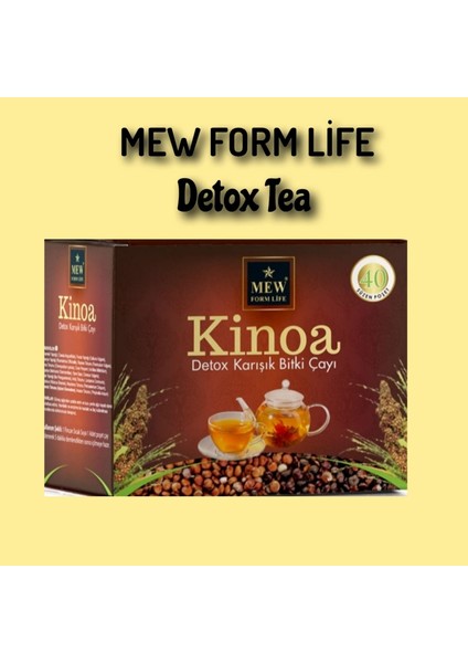 Kinoa Çayı 40 Lı Süzen Poşet 2 Paket fiyatları