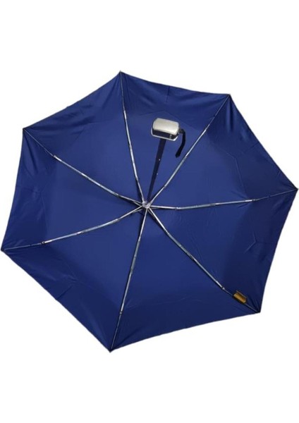 Lacivert Mini Kadın Şemsiye, 7 Telli, 16 cm Boy, 82 cm Çap, Hafif ve Şık fırsatları