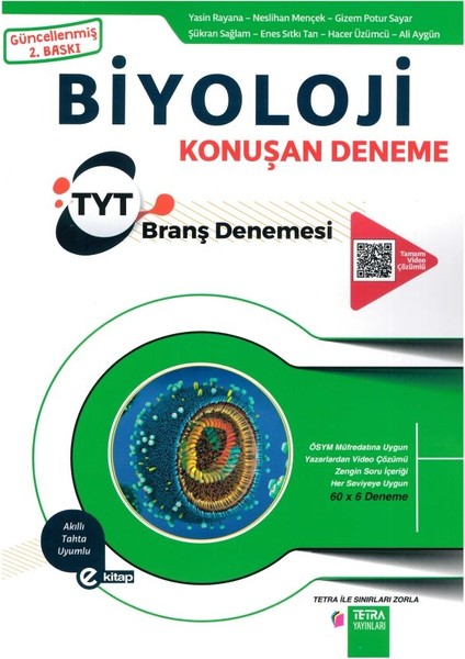 Tyt Biyoloji Konuşan Branş Deneme