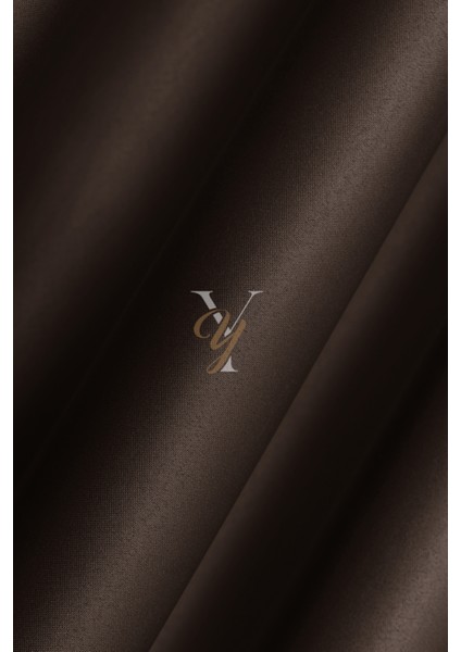 Blackout Fon Perde V-2011 Koyu Kahve modelleri