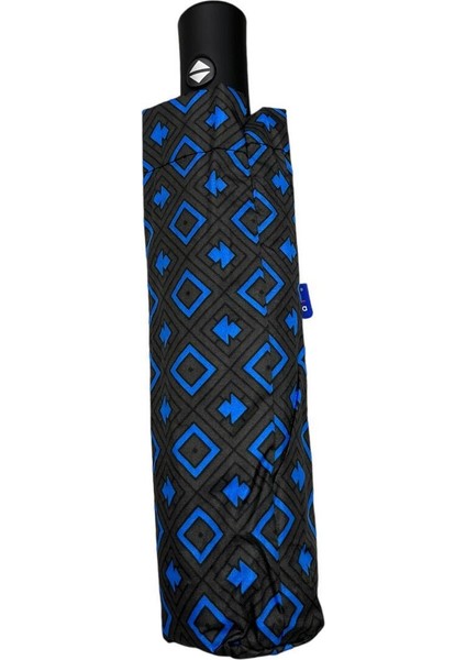 Tam Otomatik Kare Desenli Lacivert Şemsiye 7110D modelleri