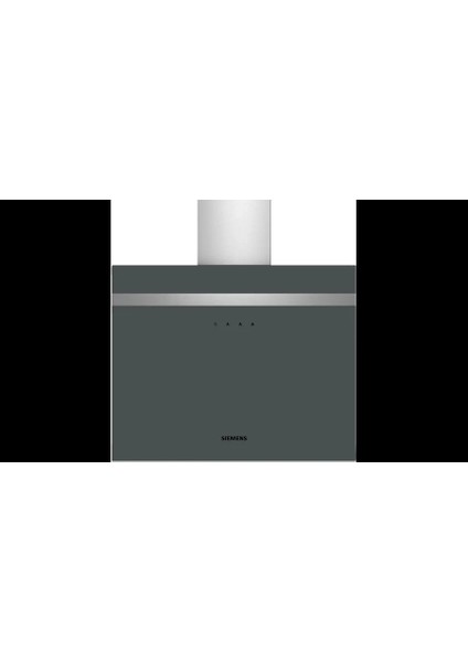 LC65FCJ00T IQ300 Duvar Tipi Davlumbaz 60 cm Şeffaf Cam Titanyum Baskılı