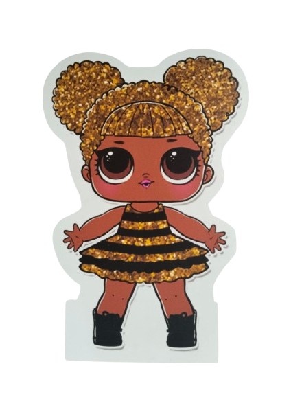 Ayaklı Pano Lol Bebek Cyristal Queen Be 50X30 cm Doğum Günü Masa Dekoru Oda Süsü fiyatları