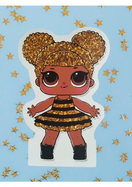 Ayaklı Pano Lol Bebek Cyristal Queen Be 50X30 cm Doğum Günü Masa Dekoru Oda Süsü indirimleri