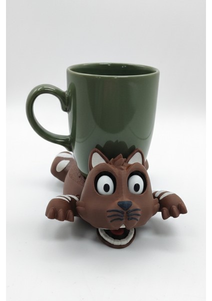 Sevimli Kedi Bardak Altlığı – Hareketli ve Eğlenceli Kupa Altlığı indirimleri