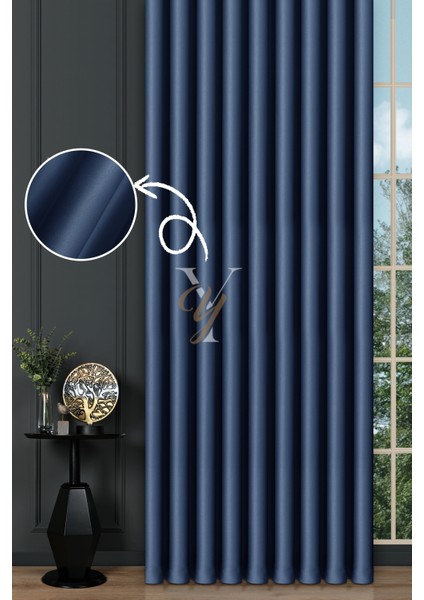 Blackout Fon Perde V-2033 Mavi