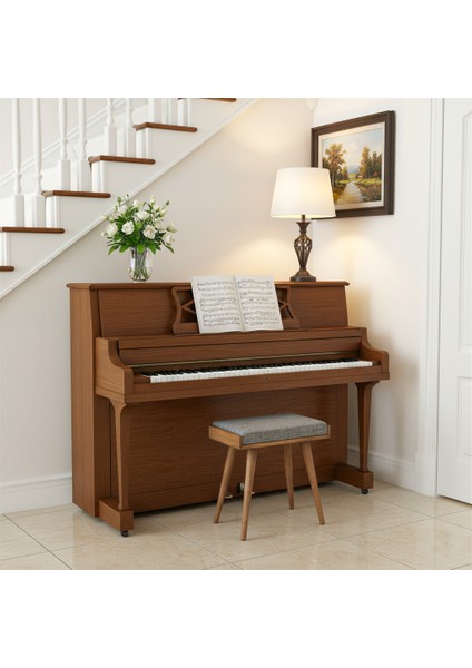 Ahşap Yatak Odası Tabure, Ceviz Çalışma ve Piano Sandalyesi, Yatak Odası Bankı indirimleri