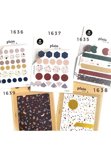 Deco Sticker Plain Label Stickers 1639 Plain 35 fiyatları