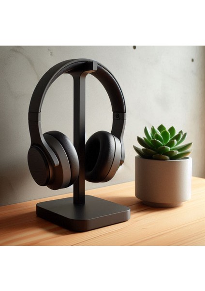 Masaüstü Kulaklık Standı Headset Tutucu (Pla 3D Baskı)