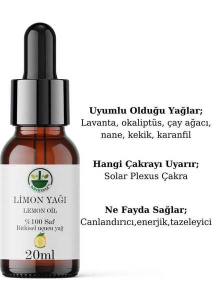 Uçucu Yağ Seti (Karışık) – %100 Saf & Doğal | 20 ml x Çoklu Set indirimleri