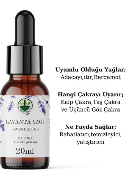 Uçucu Yağ Seti (Karışık) – %100 Saf & Doğal | 20 ml x Çoklu Set