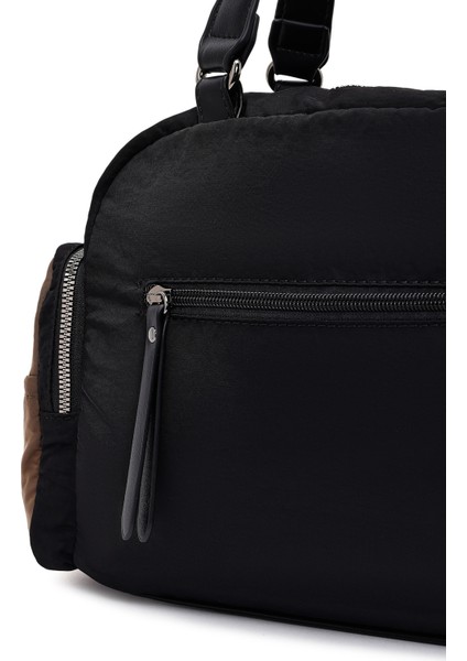 Kadın Siyah Uzun Askılı Kol Çantası 25WBD254114