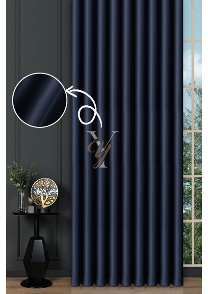 Blackout Fon Perde V-2035 Lacivert