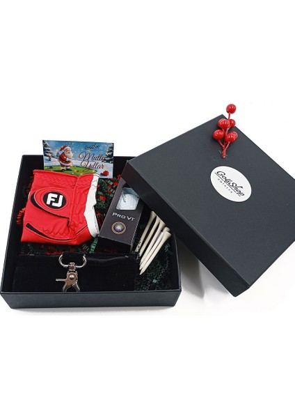 Yeni Yıl Golf Hediye Seti Erkek Özel Kutulu