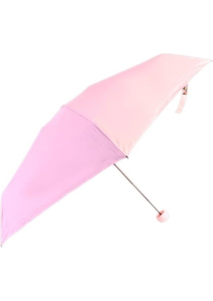 Mini 6 Telli Kapsüllü Cep Şemsiye, Pembe, Hafif ve Pratik Tasarım fırsatları