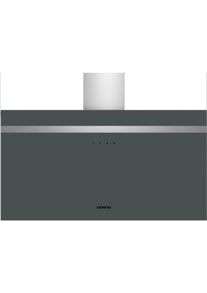 LC95FCJ00T IQ300 Duvar Tipi Davlumbaz 90 cm Şeffaf Cam Titanyum Baskılı