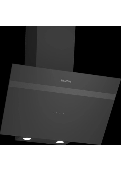 LC64KPJ60T IQ100 Duvar Tipi Davlumbaz 60 cm Siyah Cam