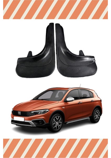 Fiat Egea Cross Tüm Kasalar 2'li Tozluk Çamurluk Paçalık