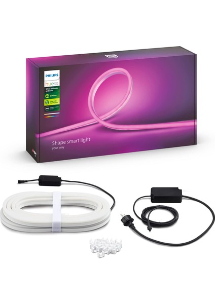 Hue Renkli Akıllı LED Şerit, 5 Metre Aydınlatma