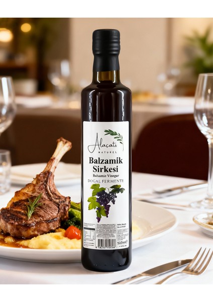 Balzamik Sirke Doğal Fermantasyon Filtresiz Katkısız - Balsamic Vinegar 500 ml fırsatları