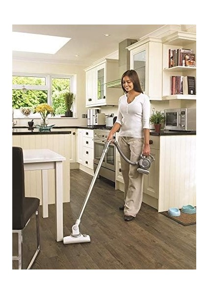 + PD1820LF-QW Esnek Hortum Siklonik Sistem Şarjlı Süpürge, Gri modelleri