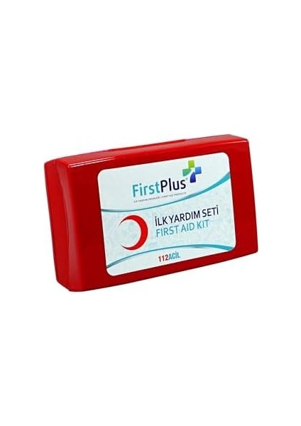First Plus Araç Ilk Yardım Seti FP01.104 – Karayolları Yönetmeliğine Uygun Kilitli Taşınabilir Çanta