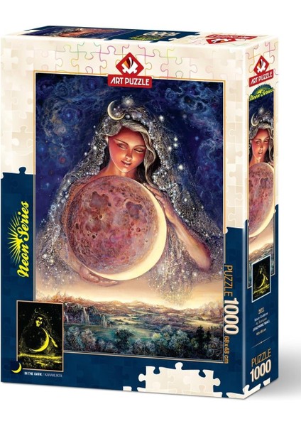 Puzzle Ay Tanrıçası 1000 Parça Neon Puzzle