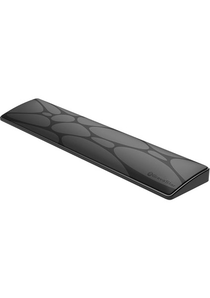 Klavye Bilek Desteği, Ergonomik, Kaymaz Tabanlı, Pu Deri Yüzeyli Bilek Destek Pedi, Siyah