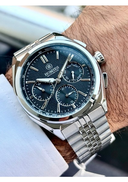 Multifonksiyon Erkek Kol Saati 3 Atm Gümüş Renk Bileklik Hediyeli HMSH5IU8 fiyatları