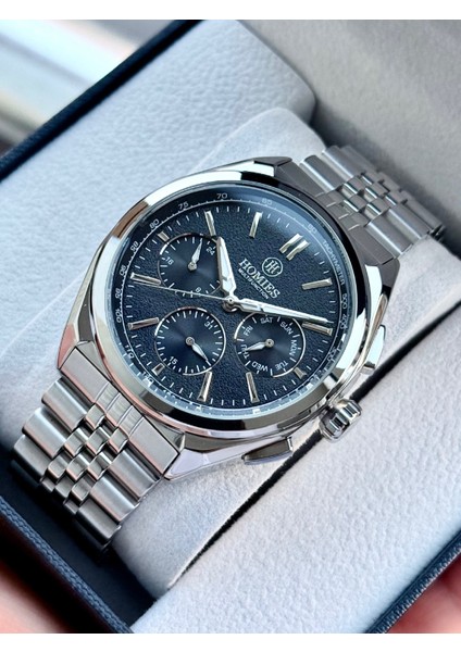 Multifonksiyon Erkek Kol Saati 3 Atm Gümüş Renk Bileklik Hediyeli HMSH5IU8 modelleri