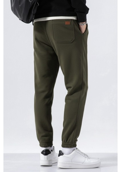 Genıus Store Erkek Eşofman Içi Polarlı Bağcıklı Bel Jogger Spor Eşofman Altı SPOR-ESF01 fırsatları