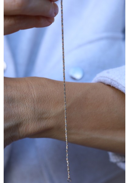 14 Ayar Altın Mini Dorika Toplu Üç Renkli Bileklik indirimleri