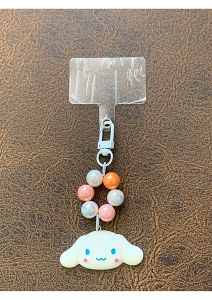 Sanrio Kawaii Kuromi Cinnamorol My Melody Hello Kitty Lüks Telefon Anahtarlığı ve Süsü (1 Adet) modelleri