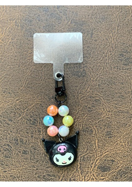 Sanrio Kawaii Kuromi Cinnamorol My Melody Hello Kitty Lüks Telefon Anahtarlığı ve Süsü (1 Adet) fırsatları