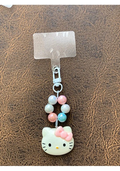 Sanrio Kawaii Kuromi Cinnamorol My Melody Hello Kitty Lüks Telefon Anahtarlığı ve Süsü (1 Adet)