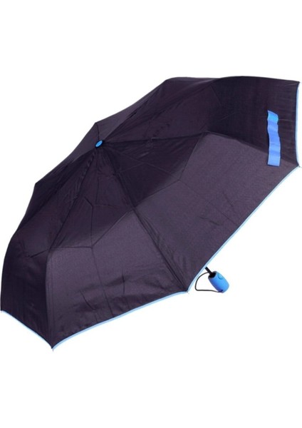 Kadın Yarım Otomatik Şemsiye Siyah, Pratik ve Şık Tasarım