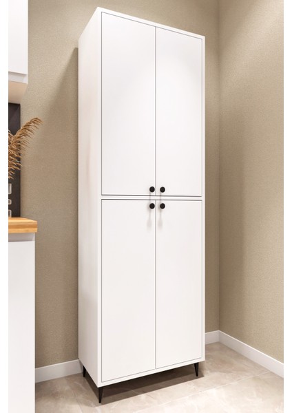 Ases E51 Çok Amaçlı Dolap Mutfak Dolabı , Banyo Dolabı , Kiler Dolabı , Ayakkabılık Dolabı Beyaz