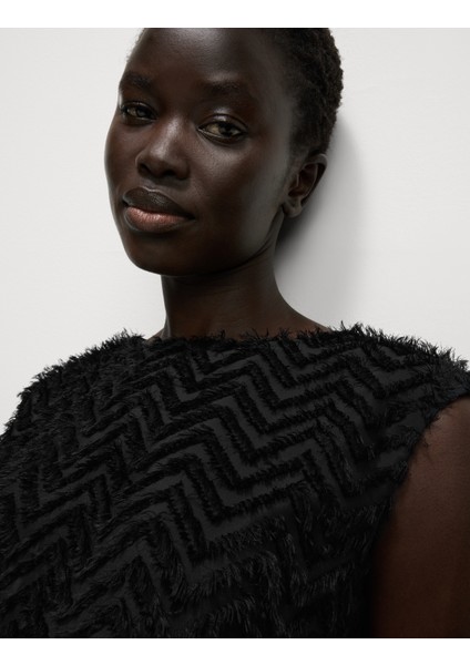 Jacquard Desenli Bluz fırsatları