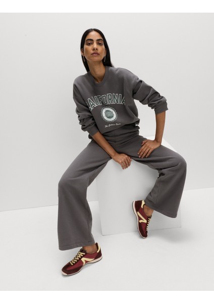 Pamuk Karışımlı Geniş Paça Jogger modelleri
