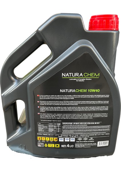 10W-40 Yarı Sentetik Motor Yağı 4 L fiyatları